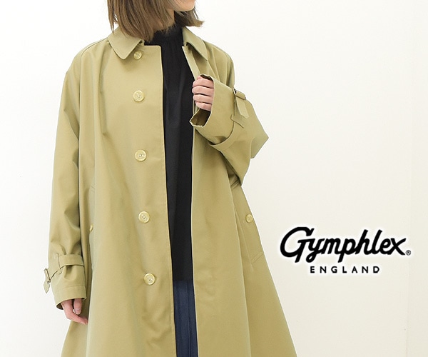 GYMPHLEX ジムフレックス バルマカーンコート ステンカラーコート GY-A0163SYR レディース【送料無料】-Seagull  direction ONLINE STORE