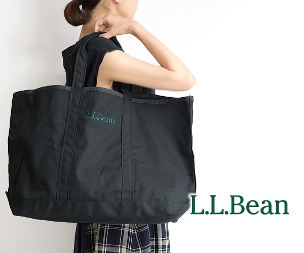 L'Appartement L.L.Bean エルエルビーン　トートバッグ黒　S