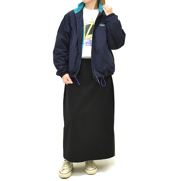 00s エルエルビーン フリース ライン シェル ジャケット サイズ M