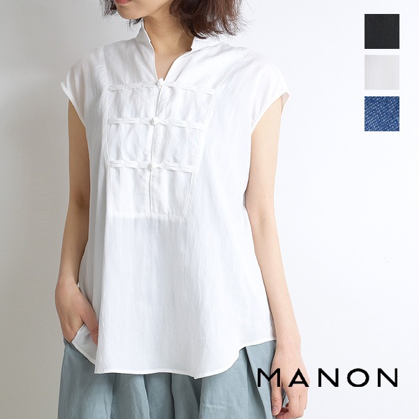 Manon マノン プルオーバーチャイナドレスシャツ Mnn Sh 165 レディース 送料無料 クリックポスト可 Brand List M Manon シーガルディレクション オンラインストア