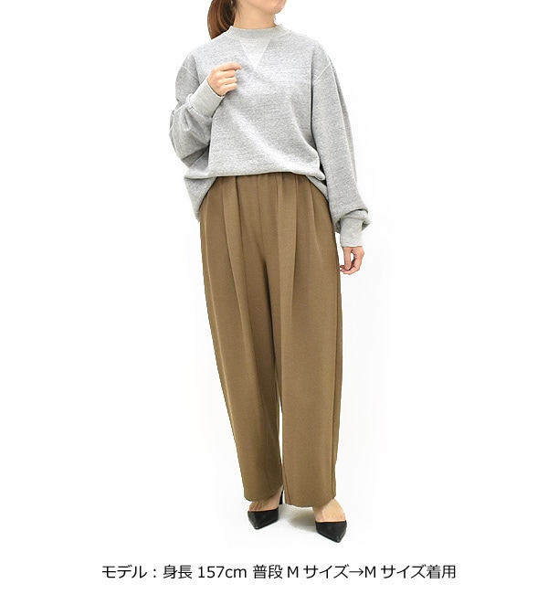 mapleleaf メープルリーフ タックワイドパンツ 8642 レディース【送料