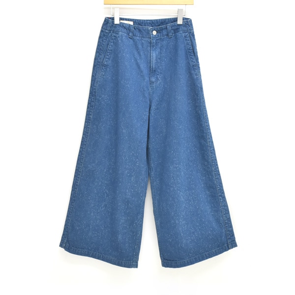 MEYAME メヤメ サイドラインワイドデニムパンツ 