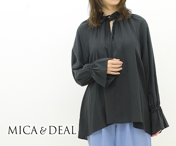 MICA&DEAL マイカアンドディール フリルカラーブラウス 0122301187 レディース【送料無料】-Seagull direction  ONLINE STORE