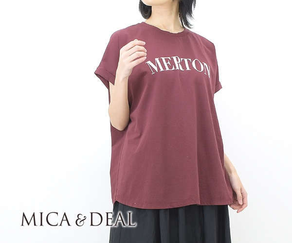 トップス【1回のみ着用】MICA＆DEAL Dickerson ロゴプリントTシャツ