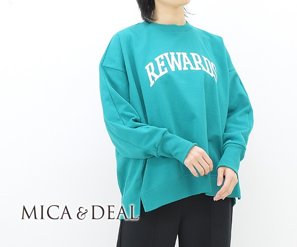 MICA&DEAL マイカアンドディール プリントロゴプルオーバー 0123109009 レディース【送料無料】-Seagull direction  ONLINE STORE