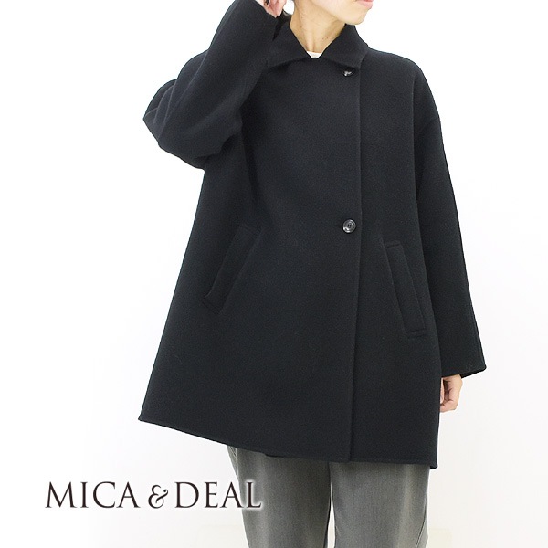 【セール/20%OFF】MICA&DEAL マイカアンドディール ウールリバーコート 0123307233  レディース【送料無料】【SALE】【返品・交換不可】-Seagull direction ONLINE STORE