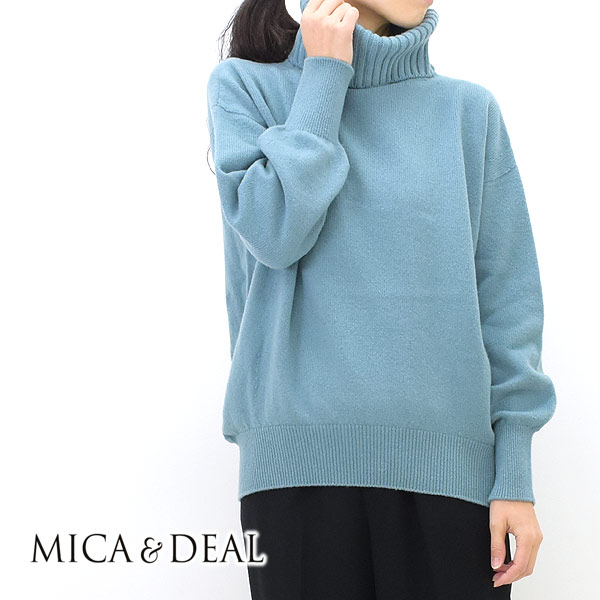 セール/60%OFF】MICA&DEAL マイカアンドディール オフタートルネック