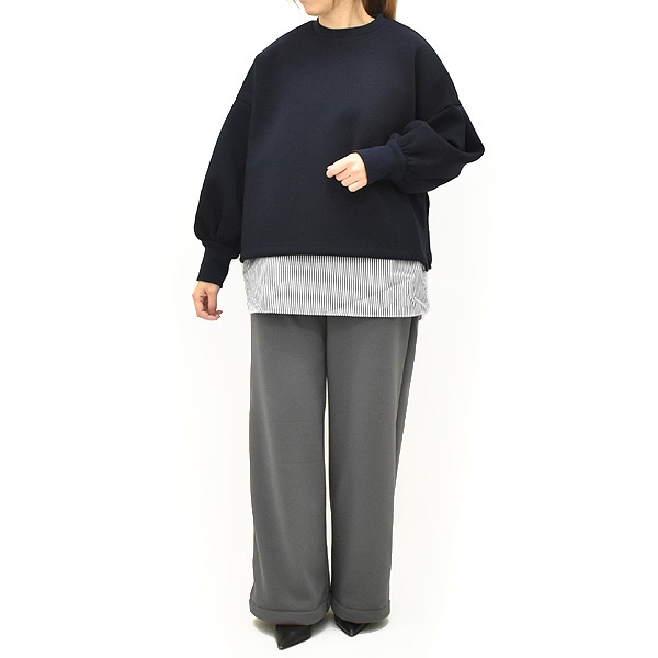 MICA&DEAL マイカアンドディール 裏起毛ウォームワイドパンツ