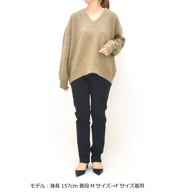 セール/20%OFF】MICA&DEAL マイカアンドディール ラクーンVネックプル