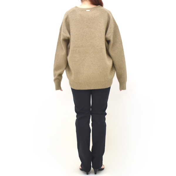 MICA&DEAL マイカアンドディール ラクーンVネックプルオーバーニット