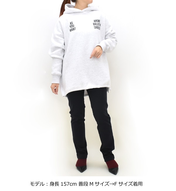 MICA&DEAL マイカアンドディール ビックプルオーバープリントパーカー