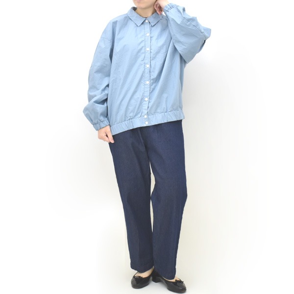 セール/20%OFF】Midiumi ミディウミ ワイドシャツブルゾン 1-730137