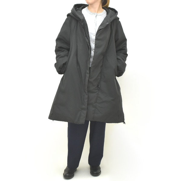 Midiumi ミディウミ フーデッドミドルダウンコート 3-779930