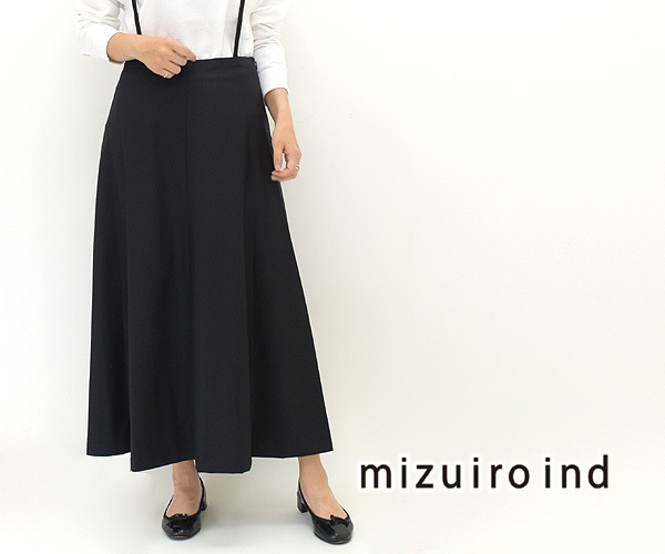 mizuiro-ind ミズイロインド サスペンダーフレアスカート 3-260000 レディース【送料無料】-Seagull direction  ONLINE STORE