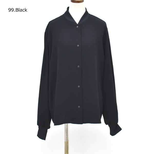 mizuiro ind ミズイロインド ブルゾンライクシャツ 4-230056