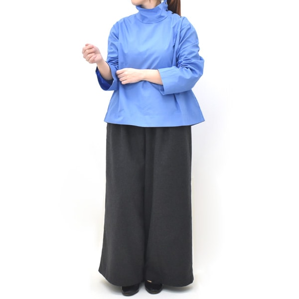 mizuiro ind ミズイロインド ハイネックシャツ 4-230069 レディース