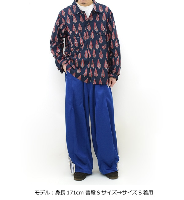 【22AW】Needles ニードルズ H.D.Track Pant -Poly Smooth- ヒザ 