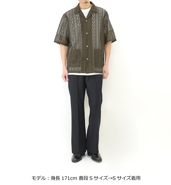 22SS】Needles ニードルズ W.U.Boot-Cut Pant-PE/R/PU Cavalry Twill