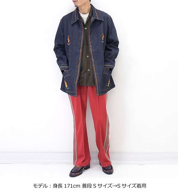 ［Mサイズ］needles 22ss P\u0026M emb jacket