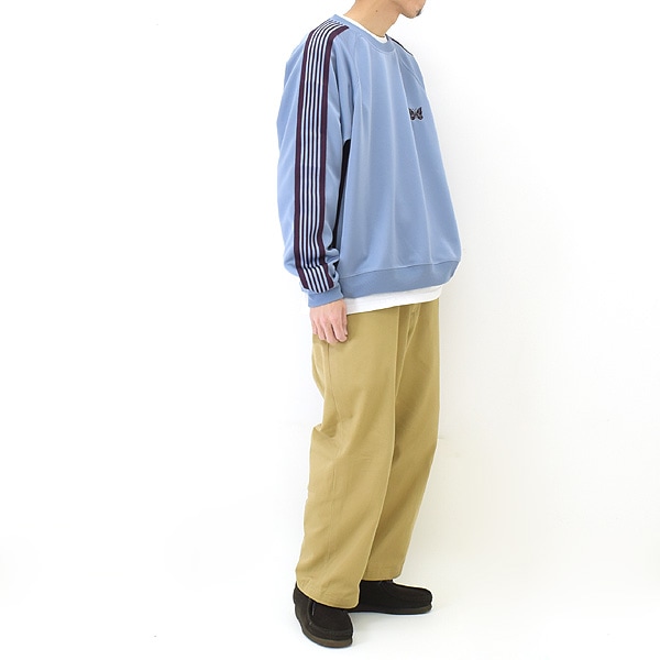 22SS】Needles ニードルズ トラッククルーネックシャツ Track Crew Neck Shirt -Poly Smooth-  KP219【送料無料】 | BRAND LIST