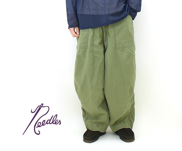 24SS】Needles ニードルズ H.D.Pant -Fatigue- ヒザデルパンツ