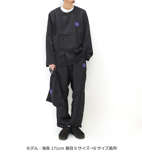 沸騰ブラドン 22aw Needles Pajama Set パジャマセット Black S