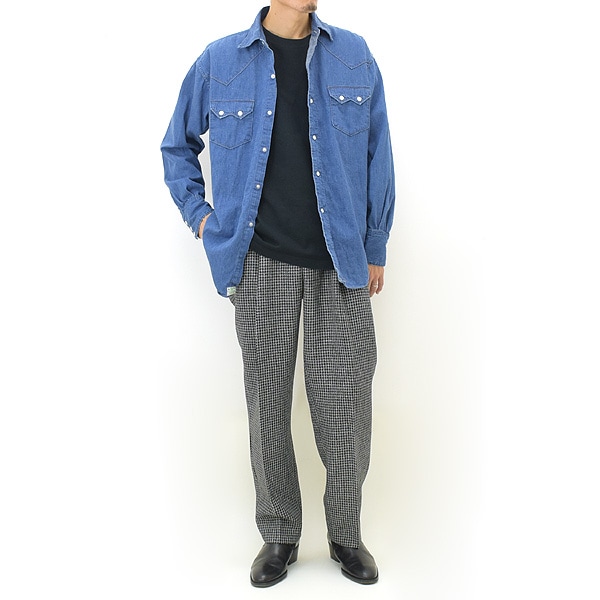【23AW】Needles ニードルズ Tucked S/T Trouser -Houndstooth 