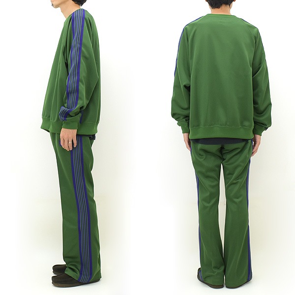 【23AW】Needles ニードルズ Track Crew Neck Shirt -Poly Smooth- トラッククルーネックシャツ ジャケット  ニードルス NS245【送料無料】-Seagull direction ONLINE STORE