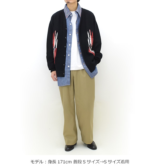 【24SS】Needles ニードルズ V Neck Cardigan -Chimayo- Vネックカーディガン チマヨ  OT268【送料無料】-Seagull direction ONLINE STORE