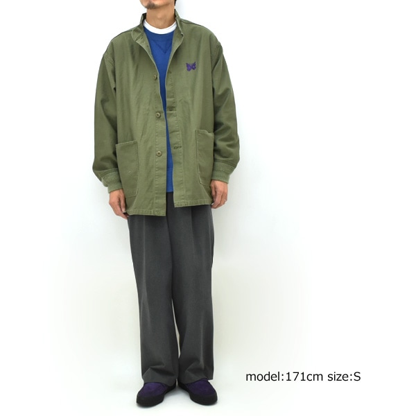 25AW】Needles ニードルズ アーミーシャツ Army Shirt -Reversed
