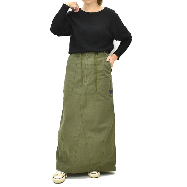 25AW】Needles ニードルズ String Fatigue Skirt ストリング