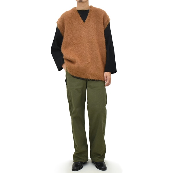 25AW】Needles ニードルズ Mohair Knit Vest -Solid- モヘア ニット