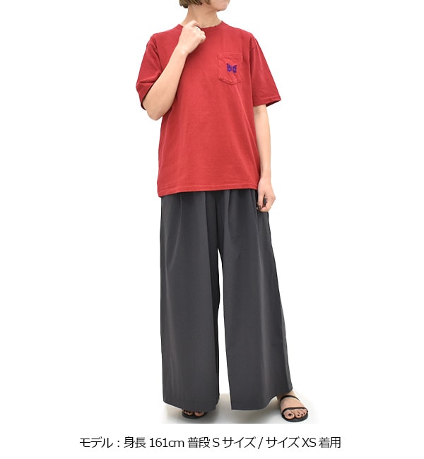 Needles ニードルス ショートスリーブ ポケット Tシャツ コットン