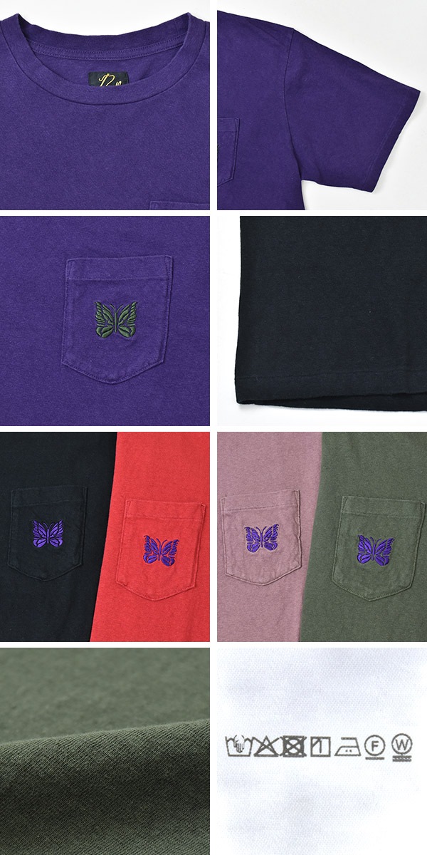 Needles ニードルス ショートスリーブ ポケット Tシャツ コットン