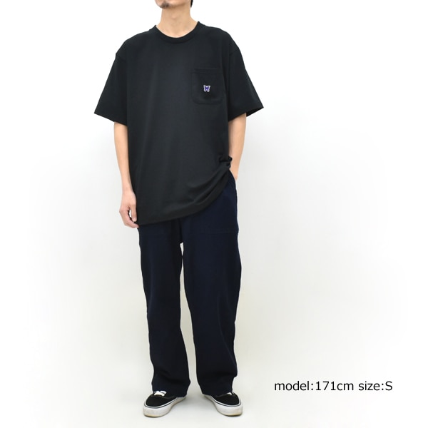 26SS】Needles ニードルズ クルーネックTシャツ ポリジャージー S/S