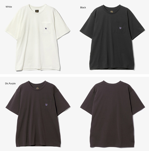 26SS】Needles ニードルズ クルーネックTシャツ ポリジャージー S/S