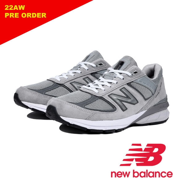 【22AW】New Balance ニューバランス M990V5 GL5 GRAY スニーカー グレー メンズ【送料無料】【予約】-Seagull  direction ONLINE STORE