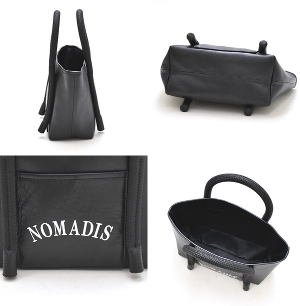 25AW】NOMADIS ノマディス レザーミニトートバッグ 