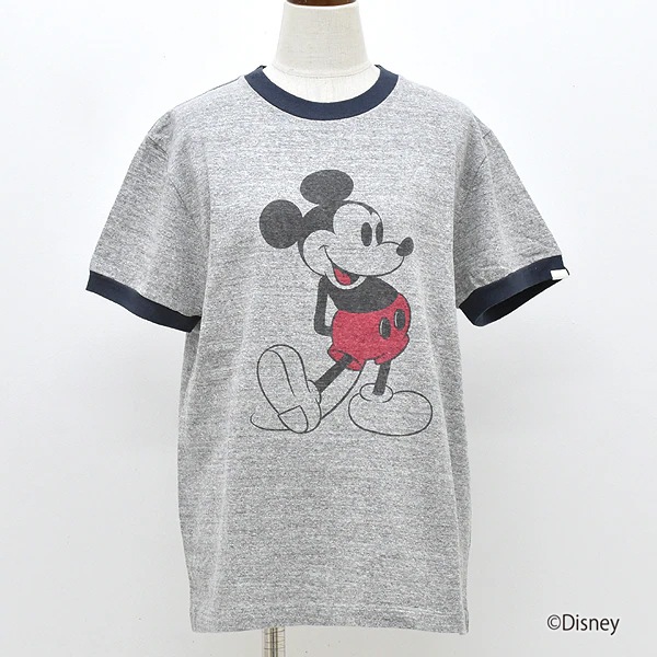 Oblada オブラダ MICKEY TEE ミッキー リンガーTシャツ F2510CU13