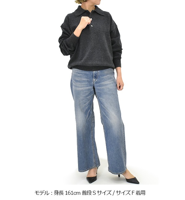25FW】Oblada オブラダ HENRY POLO KNIT ヘンリー ポロ ニット