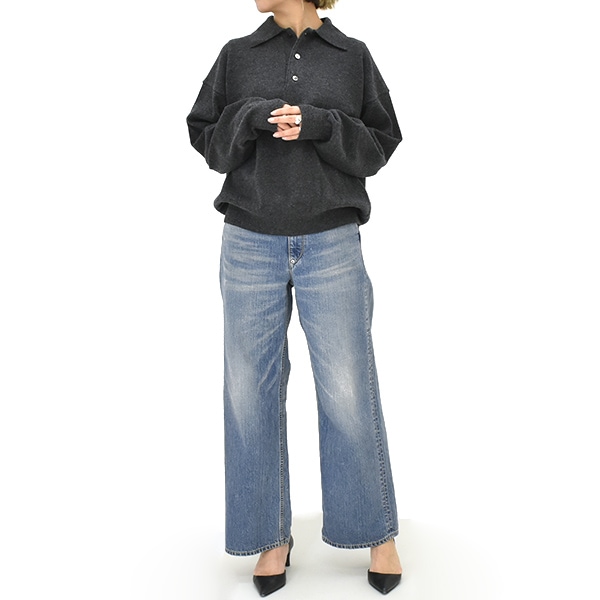 25FW】Oblada オブラダ HENRY POLO KNIT ヘンリー ポロ ニット