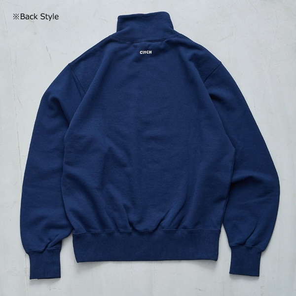 26FW】Oblada オブラダ HALF ZIP SWEAT ハーフジップスウェット