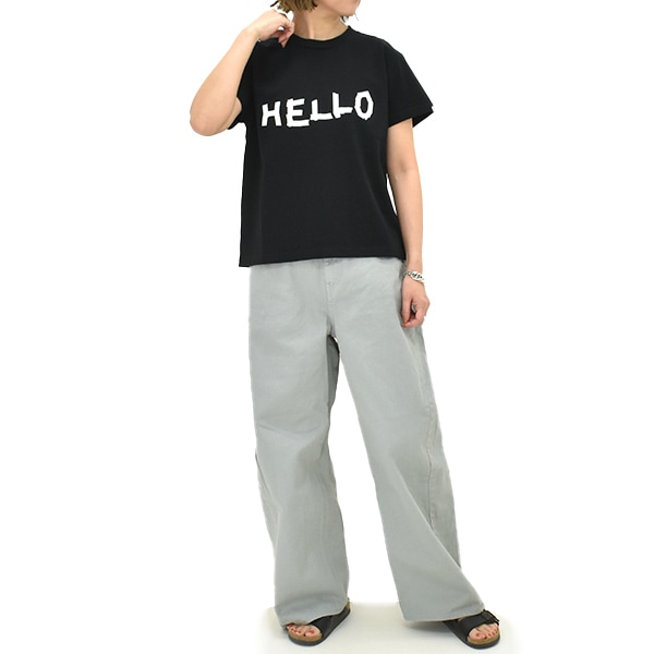 再入荷】【26SUMMER】Oblada オブラダ テーププリントTシャツ TAPE