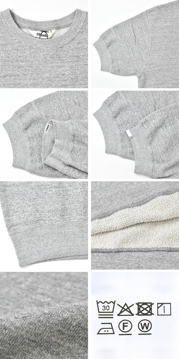 Oblada オブラダ BLANK H/S SWEAT ハーフスリーブ スウェット