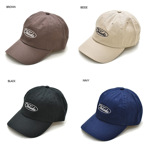 Oblada オブラダ OVAL LOGO CAP オーバル ロゴ キャップ M2610IT10