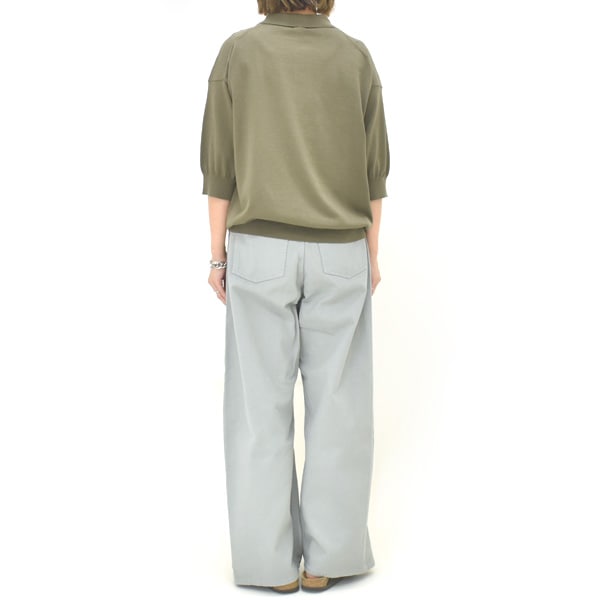 Oblada オブラダ サマーヘンリーポロニット 半袖 SUMMER HENRY POLO