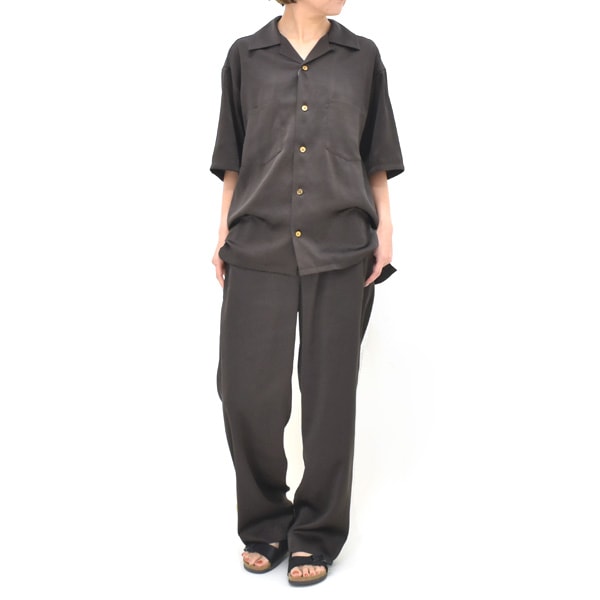 26SUMMER】Oblada オブラダ オープンカラーシャツ OPEN COLLAR SHIRT