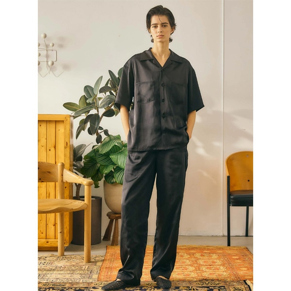 26SUMMER】Oblada オブラダ オープンカラーシャツ OPEN COLLAR SHIRT