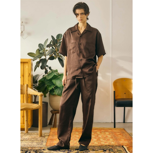 26SUMMER】Oblada オブラダ オープンカラーシャツ OPEN COLLAR SHIRT