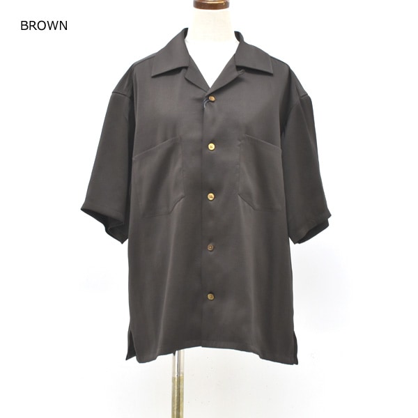 26SUMMER】Oblada オブラダ オープンカラーシャツ OPEN COLLAR SHIRT